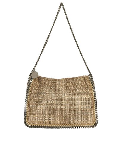 Stella McCartney Fabella Straw Fold Over, front view